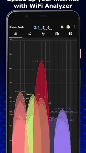 WiFi Analyzer screenshot