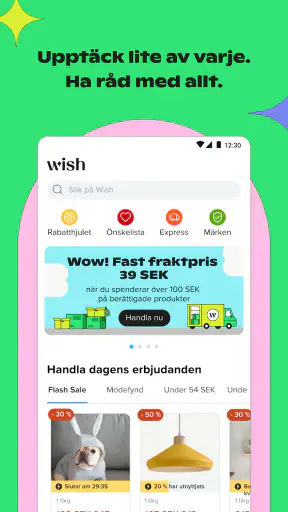 Wish: Handla och spara screenshot