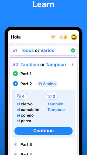 Wlingua - Learn Spanish screenshot