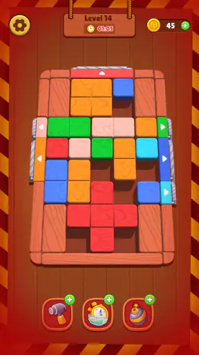 Wood Blast Escape screenshot