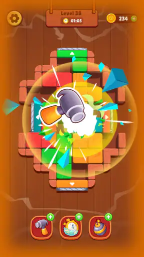 Wood Blast Escape screenshot