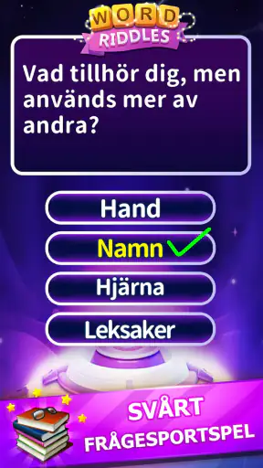 Word Riddles - Hjärntest för o screenshot