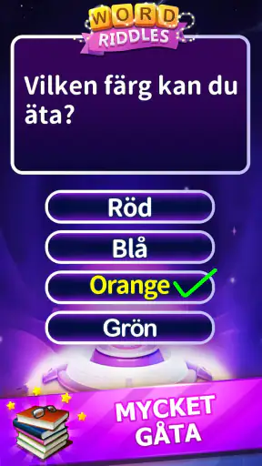Word Riddles - Hjärntest för o screenshot