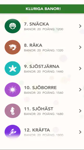 WordBubbles screenshot