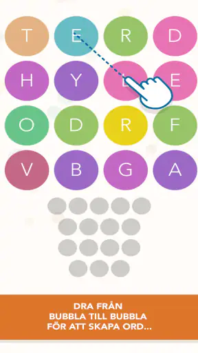 WordBubbles screenshot