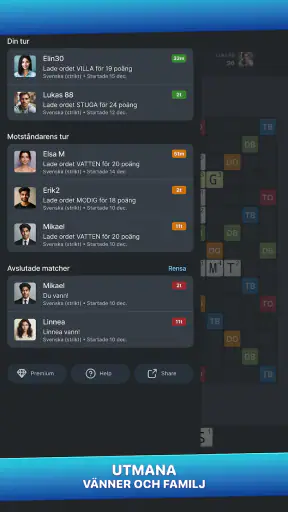 Wordfeud screenshot