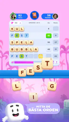 Wordzee! Hitta de bästa orden! screenshot