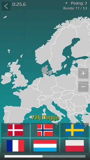 World Map Quiz screenshot