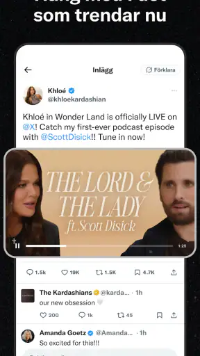 X (tidigare Twitter) screenshot
