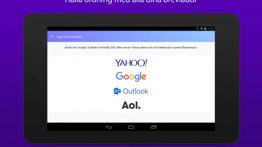 Yahoo Mail – Håll ordning screenshot