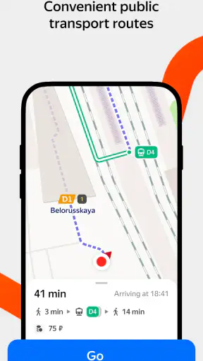 Yandex Maps and Navigator screenshot