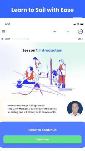 Yapp Sailing Course screenshot