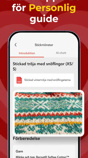 YarnPal - Virkning & Stickning screenshot