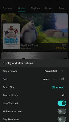Yatse: Kodi remote and cast screenshot