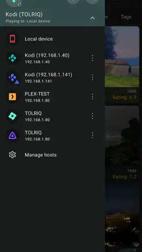 Yatse: Kodi remote and cast screenshot