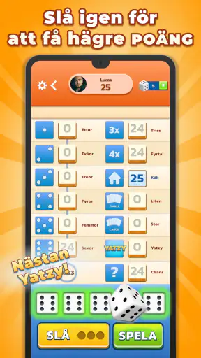 Yatzy - Tärningsspelet screenshot
