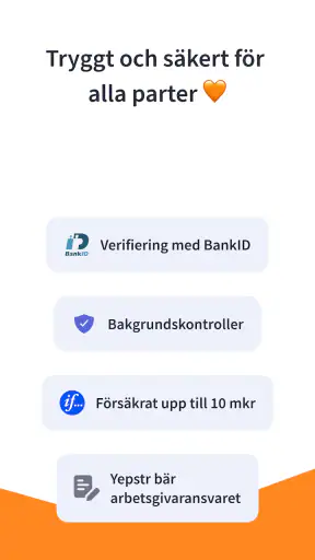 Yepstr: barnvakt, läxhjälp mm screenshot
