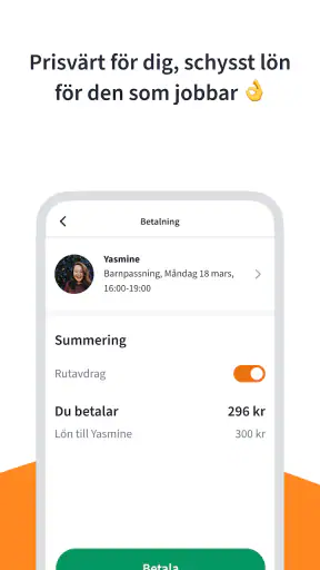 Yepstr: barnvakt, läxhjälp mm screenshot
