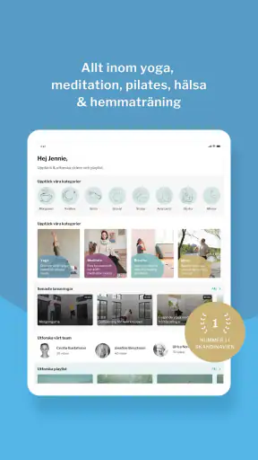 Yogobe: +2000 yoga-, meditatio screenshot