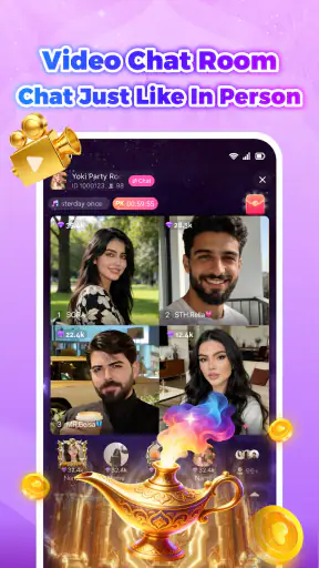 Yoki-Real Chat&Party screenshot