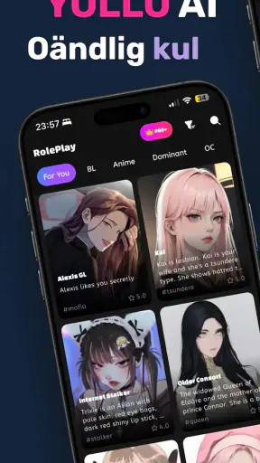 Yollo AI: Rollspel, AI-video screenshot