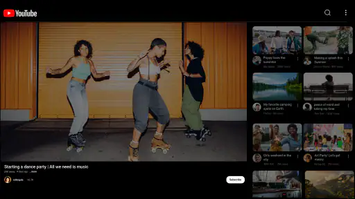YouTube screenshot