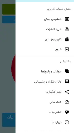 Yuz-Iran IP screenshot