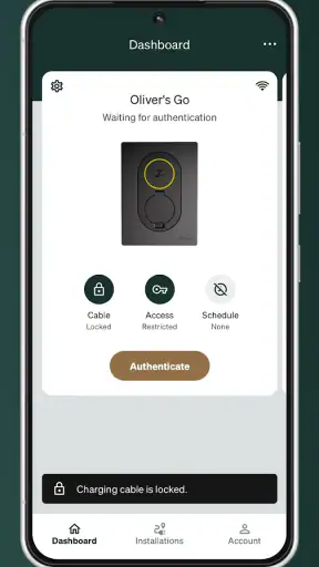 Zaptec screenshot