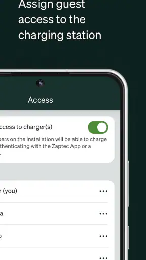 Zaptec screenshot