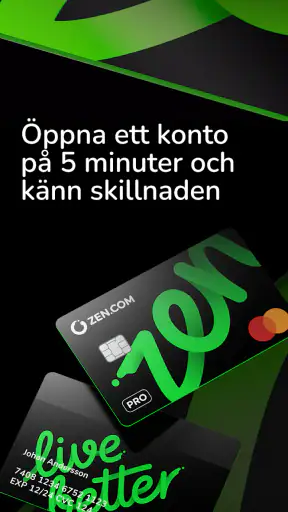 ZEN.COM – Mobil plånbok screenshot