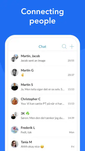 Ziik - Ditt sociala intranät screenshot