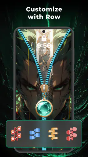 Zipper Lock Screen: Zip Theme screenshot