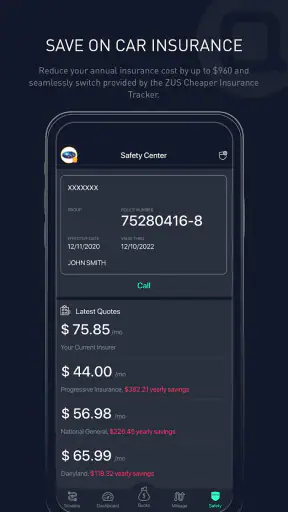 ZUS - Save Car Expenses screenshot