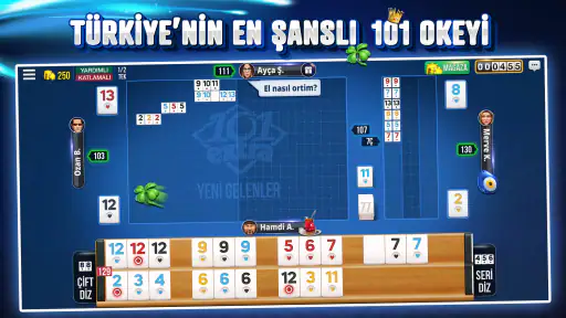 101 Yüzbir Okey Extra - Online screenshot