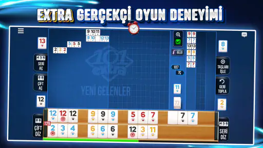 101 Yüzbir Okey Extra - Online screenshot