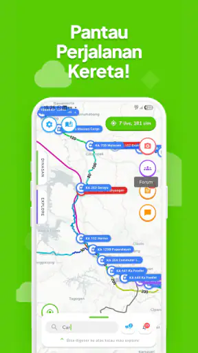 168Railway: Tracking Kereta screenshot