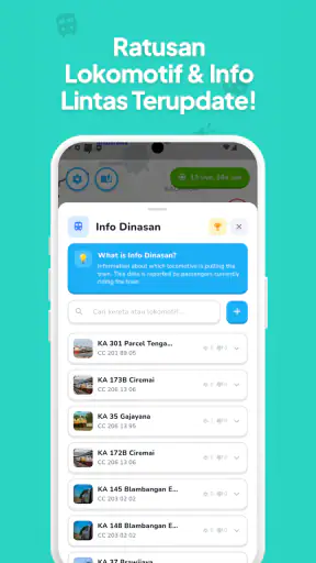 168Railway: Tracking Kereta screenshot