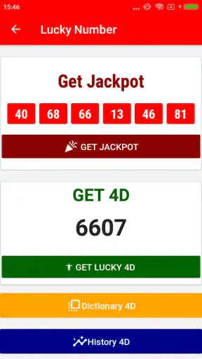 4D Result MY & SG 4D History screenshot