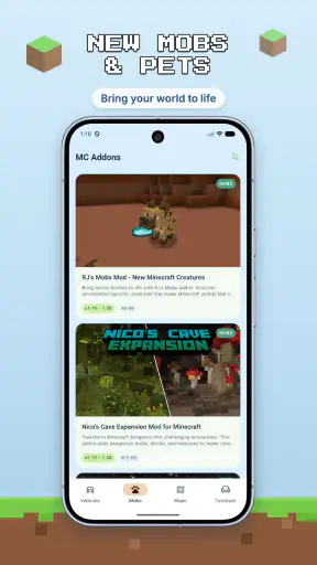 Addons for Minecraft PE screenshot