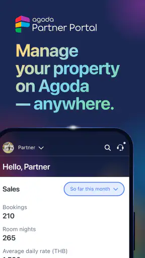 Agoda Partner Portal (YCS) screenshot