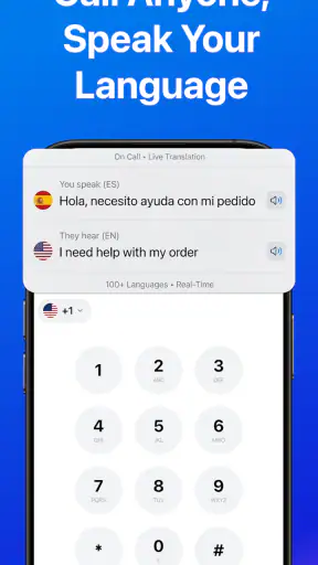 AI Call: Phone Call Translator screenshot