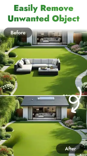 AI Garden Design Landscape Art screenshot