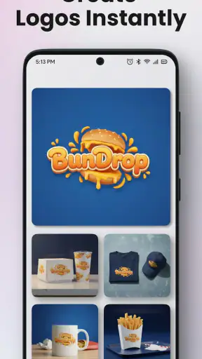 AI Logo Maker, AI Design: Hexa screenshot