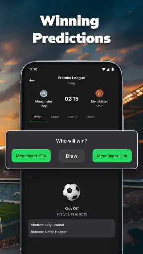 Amazic Football Live Scores screenshot