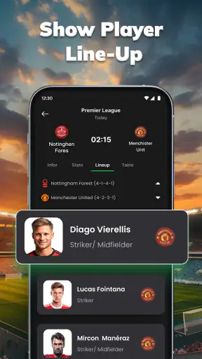 Amazic Football Live Scores screenshot