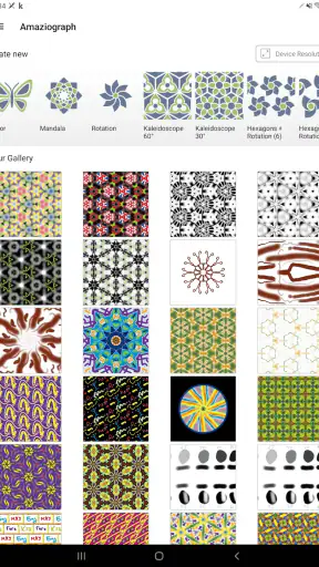 Amaziograph screenshot