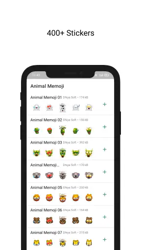 Animal Memoji screenshot