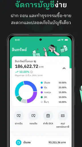 AomWise – แอปแรกของคนอยากลงทุน screenshot