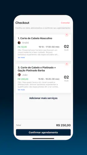 AppBarber: Cliente screenshot
