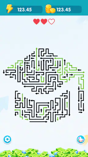 Arrow Escape Lines screenshot